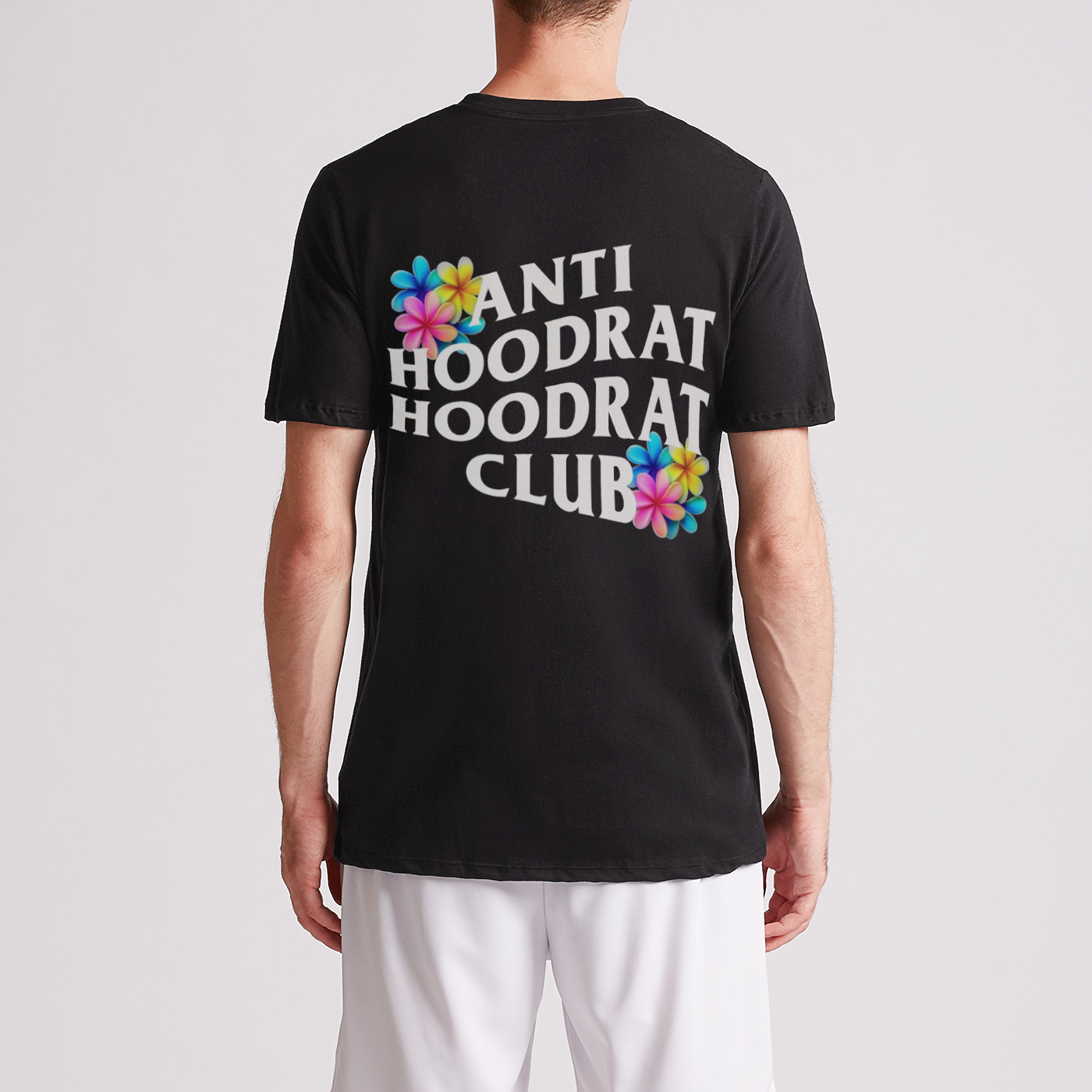 Anti Hoodrat Flower Mens Tee